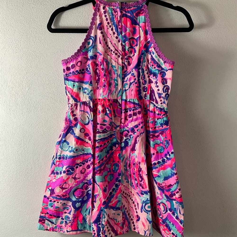 Lilly Pulitzer Girls Kinley Dress Sz 14 - Picture 2 of 6